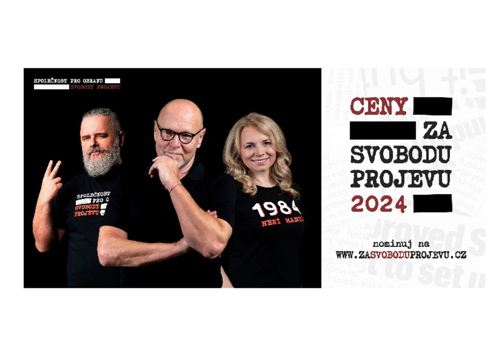 CENYSOSP Nominovat své hrdiny na ceny za svobodu projevu můžete do 16. října