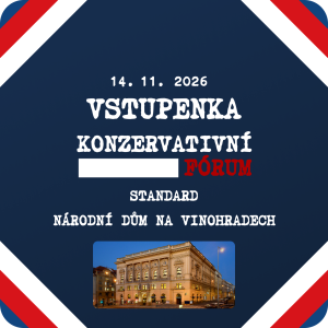 Vstupenka na Konzervativní fórum Standard