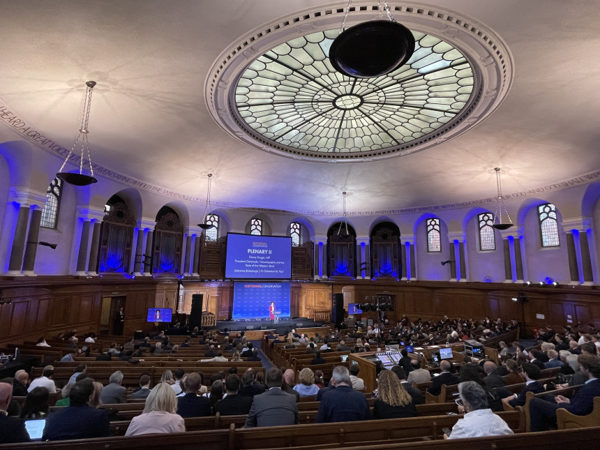 SOSP na konferenci NatCon v Londýně