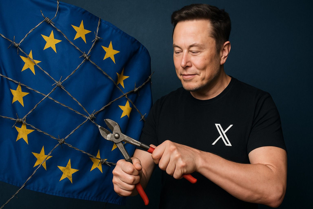 Čím Evropská komise zdůvodňuje drastickou pokutu pro síť X a proč je to absurdní