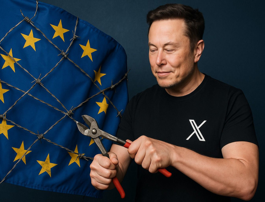 Čím Evropská komise zdůvodňuje drastickou pokutu pro síť X a proč je to absurdní