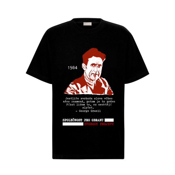 Tričko "Kreslený Orwell" - pánský střih