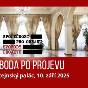 Vstupenka na konferenci Svoboda po projevu?
