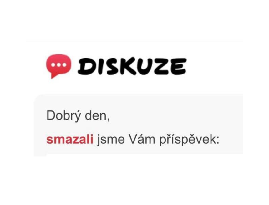Vyhoďme ho z diskuze ven